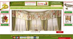 Desktop Screenshot of fuggonyaruhaz.hu